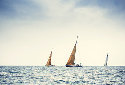 Fototapeta Jachty na moři 24744